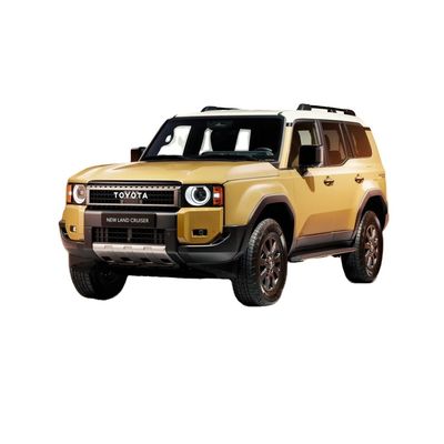 अच्छी कीमत 2024 टोयोटा लैंड क्रूजर प्राडो 4WD जापान कार V6 2.4T 3.0T इंजन चमड़े की सीटें बाएं मजबूत व्यक्ति रडार सामने 6 पीछे 6 ऑनलाइन
