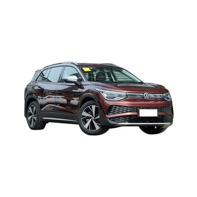 अच्छी कीमत छोटे इलेक्ट्रिक वाहन Vw ID6 2023 EV RHD कार 7-सीटर इलेक्ट्रिक एसयूवी और सफेद बाहरी में टर्नरी लिथियम बैटरी के साथ ऑनलाइन